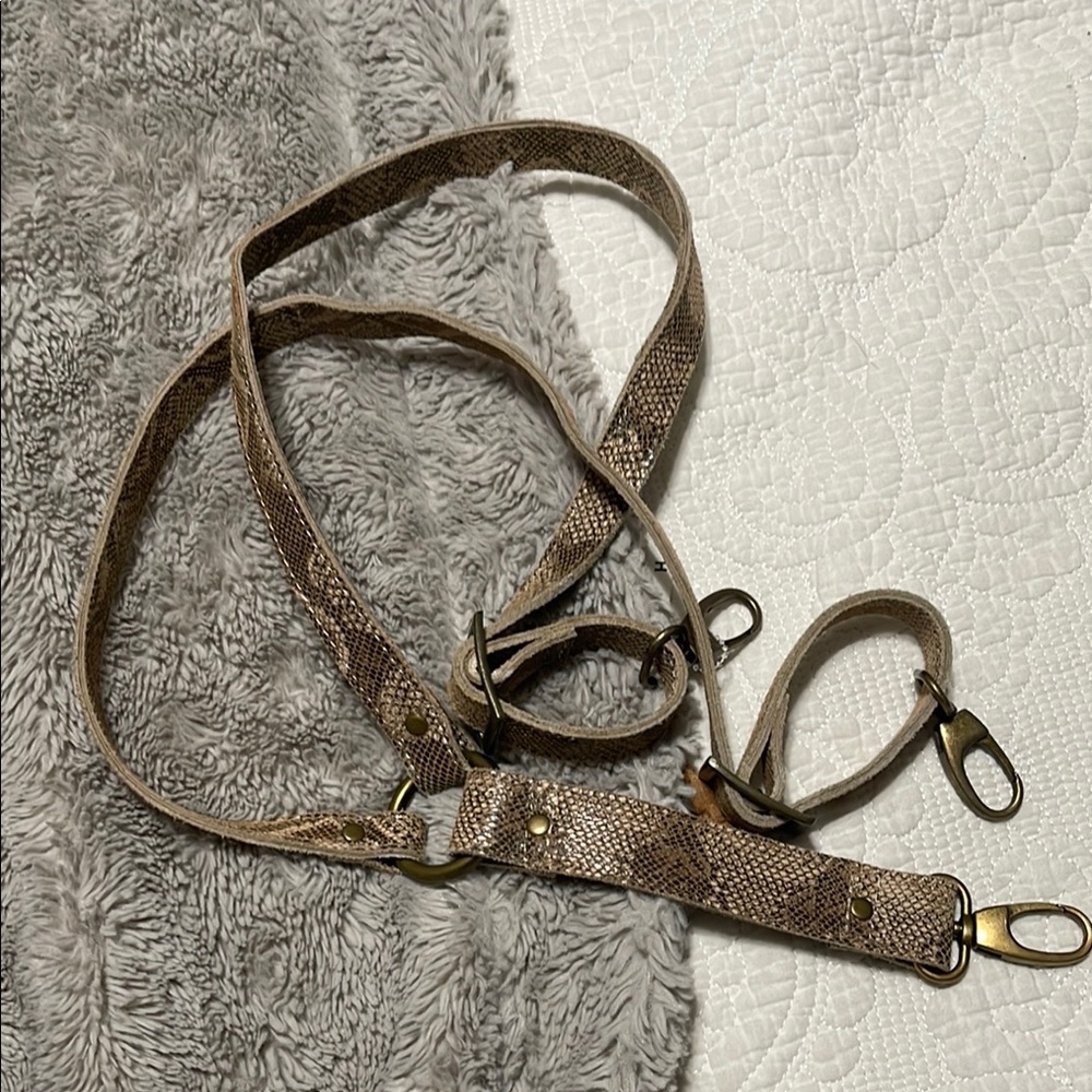 Snake Print Adjustable Bag Strap